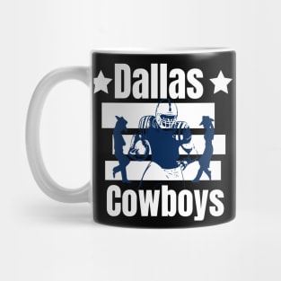 Dallas cowboys cute graphic design Mug